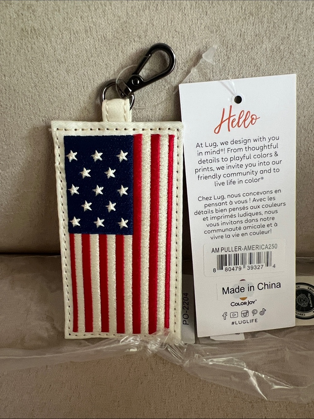 NWT Lug America250 x Lug Oversized Puller with Clasp 🇺🇸